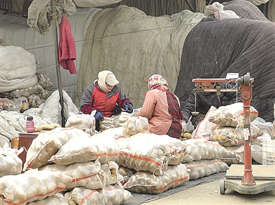 农批市场的繁忙三日