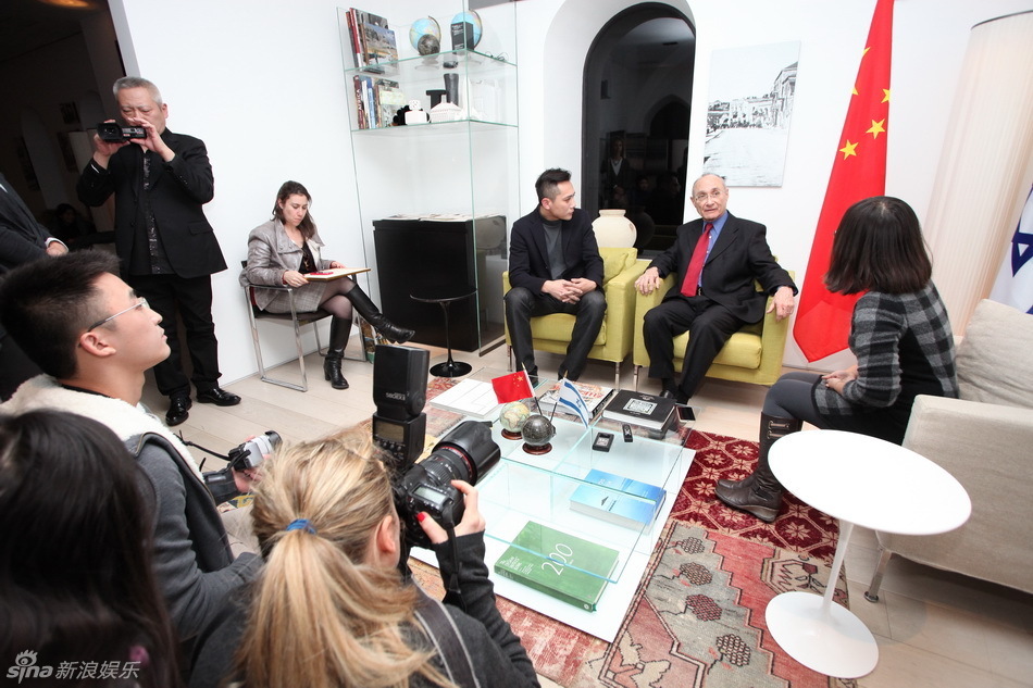 刘烨任以色列旅游大使 获旅游部长接见