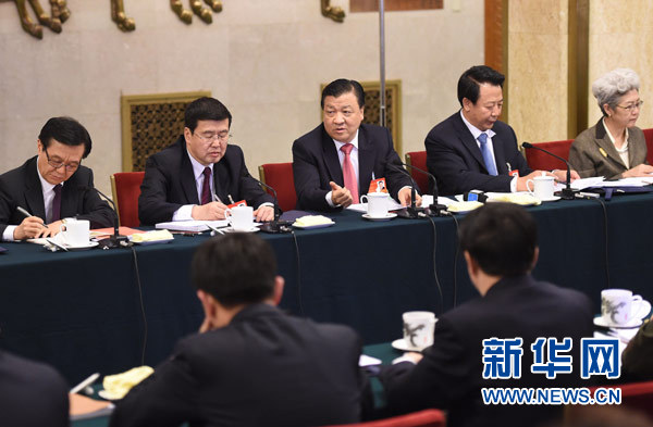 习近平等参加代表团审议