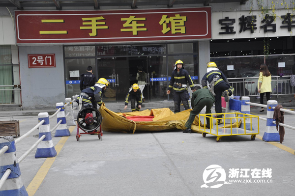 杭州城北汽车城4名二手车商相约跳楼(图)-城北