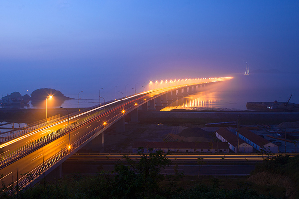 雾漫象山港大桥--中国宁波网-新闻中心专题