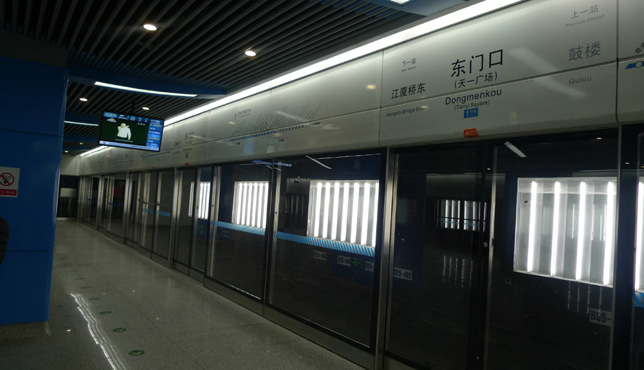 宁波轨道交通一号线样貌