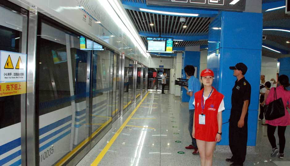 1号线乘坐体验：大卿桥到天一广场耗时13分钟