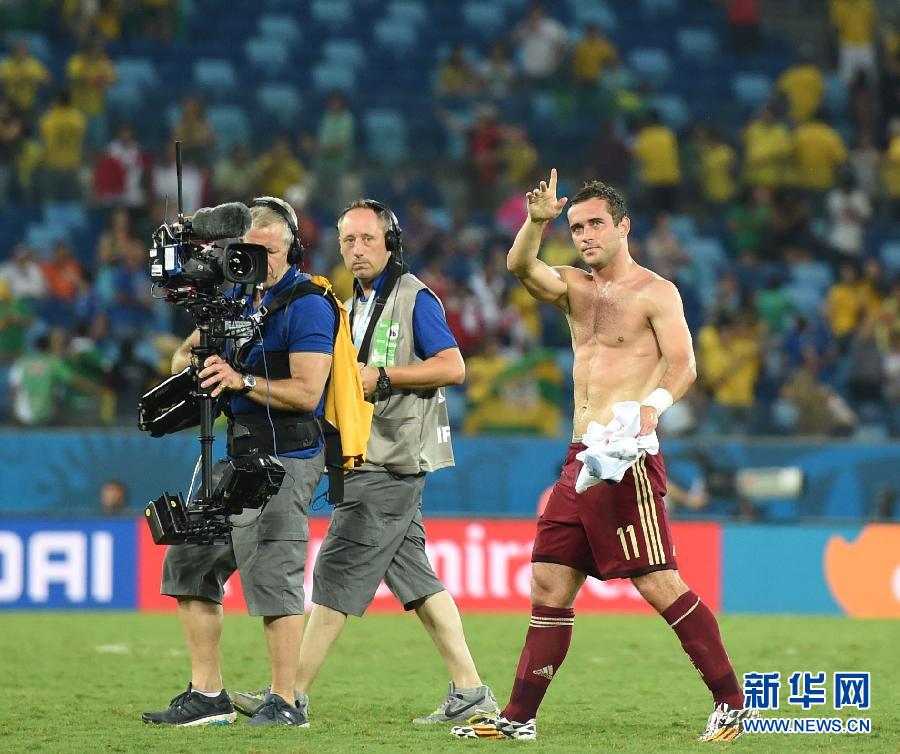 小组赛H组:俄罗斯队1比1平韩国队-小组赛,俄罗