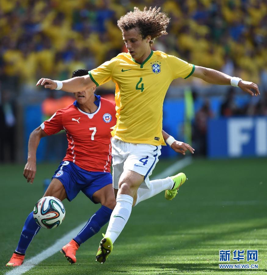 八分之一决赛:点球大战!巴西队4:3智利队-巴西