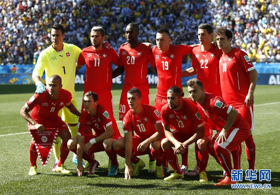 八分之一决赛:阿根廷队1:0瑞士队-阿根廷队,瑞士队