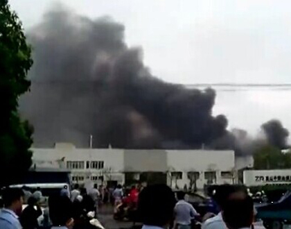 江苏昆山一工厂发生爆炸 事故原因正在调查