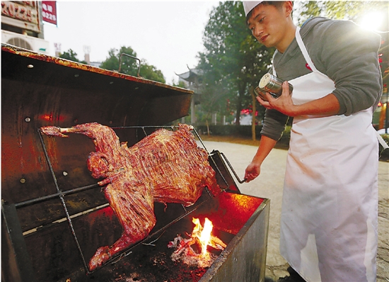 杭州余杭仓前羊锅节未 开锅 村里已热闹 沸 凡-