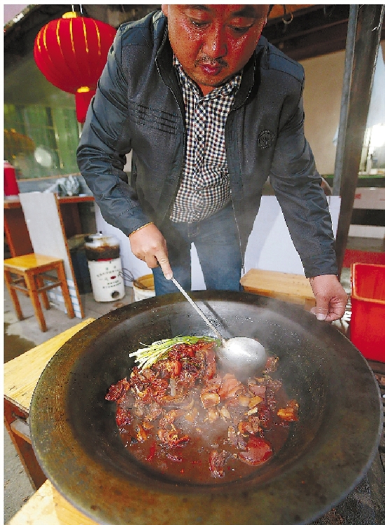 杭州余杭仓前羊锅节未 开锅 村里已热闹 沸 凡-