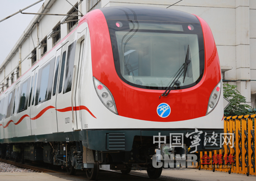 宁波轨道交通2号线一期首批两列车完成验收 年