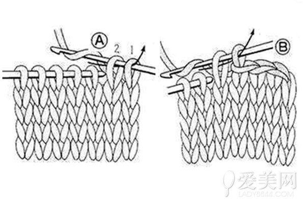 围巾的各种织法-平织收针法-围巾,织法,收针