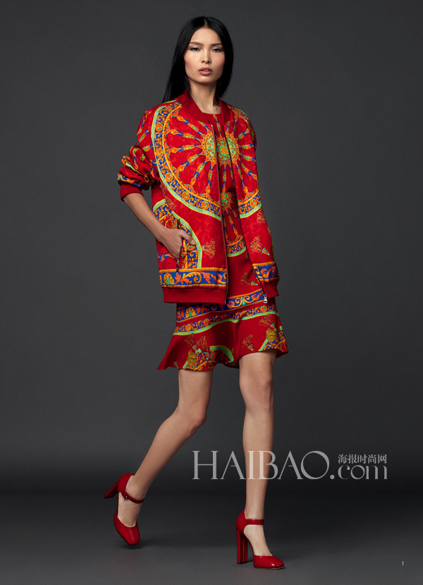 当热情西西里遇上最美中国红!-杜嘉班纳,dolce