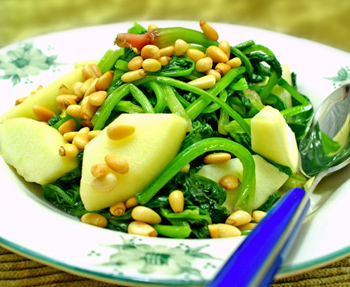 苹果加菠菜强化血管-苹果,菠菜-中国宁波网-美