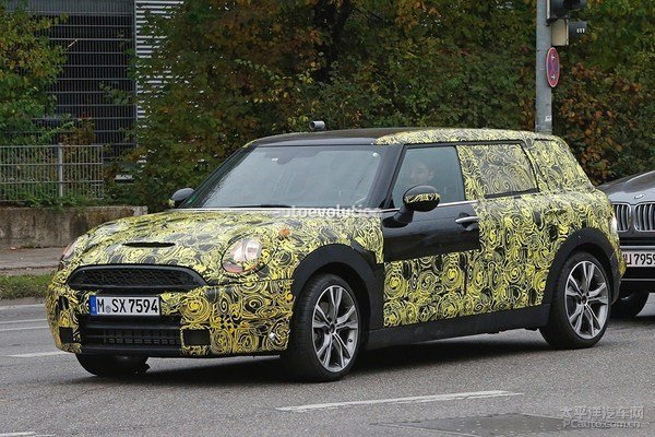全新MINI CLUBMAN谍照 将亮相日内瓦车展