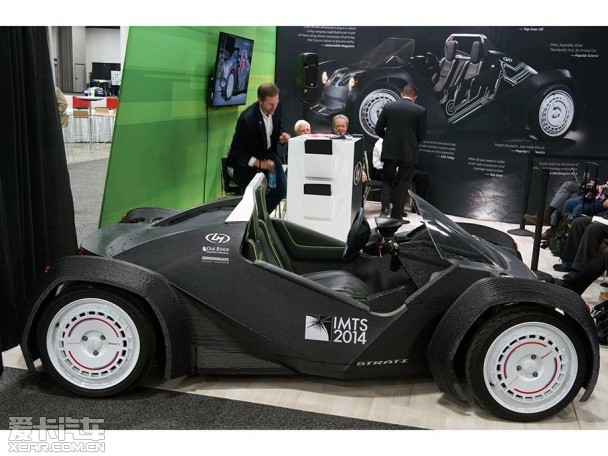 全球首款3D打印汽车 北美车展正式亮相