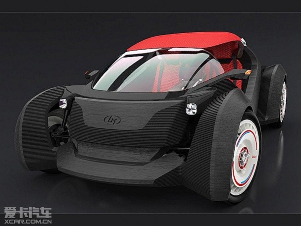 全球首款3D打印汽车 北美车展正式亮相