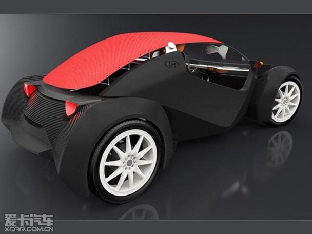 全球首款3D打印汽车 北美车展正式亮相