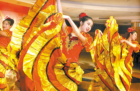 春运人“春晚”联欢早