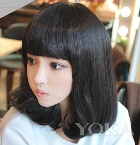 大脸妹适合梳马尾辫还是散头发-大脸,妹,适合