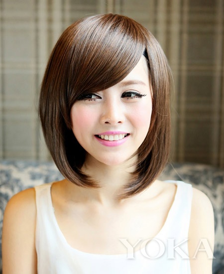 大脸妹适合<em>梳马尾</em>辫还是散<em>头发</em>-大脸,妹,适合-