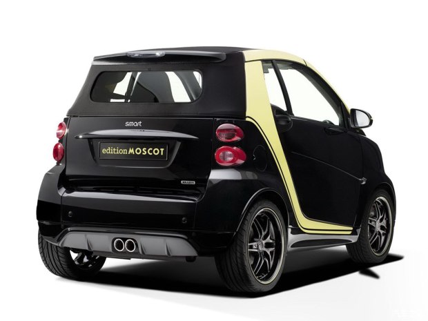 限量100台 smart MOSCOT敞篷特别版官图