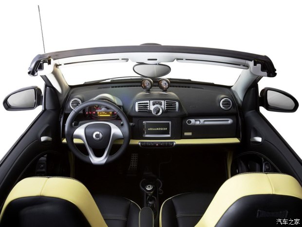 限量100台 smart MOSCOT敞篷特别版官图