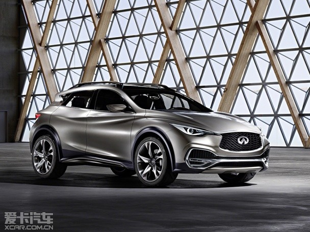 英菲尼迪QX30概念车日内瓦发布 搭2.0T
