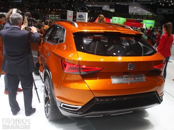 西雅特概念车SUV 20V20日内瓦车展首发