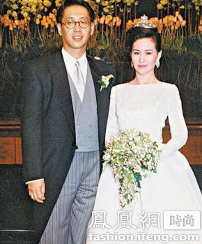 Angelababy婚纱疑似Dior定制-angelababy,婚纱