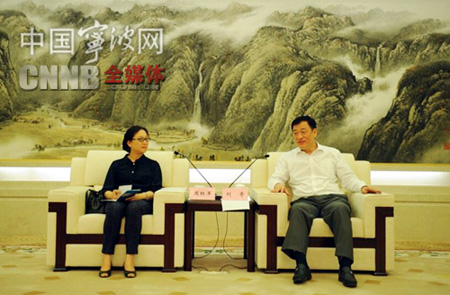 刘奇与网媒总编围坐一堂