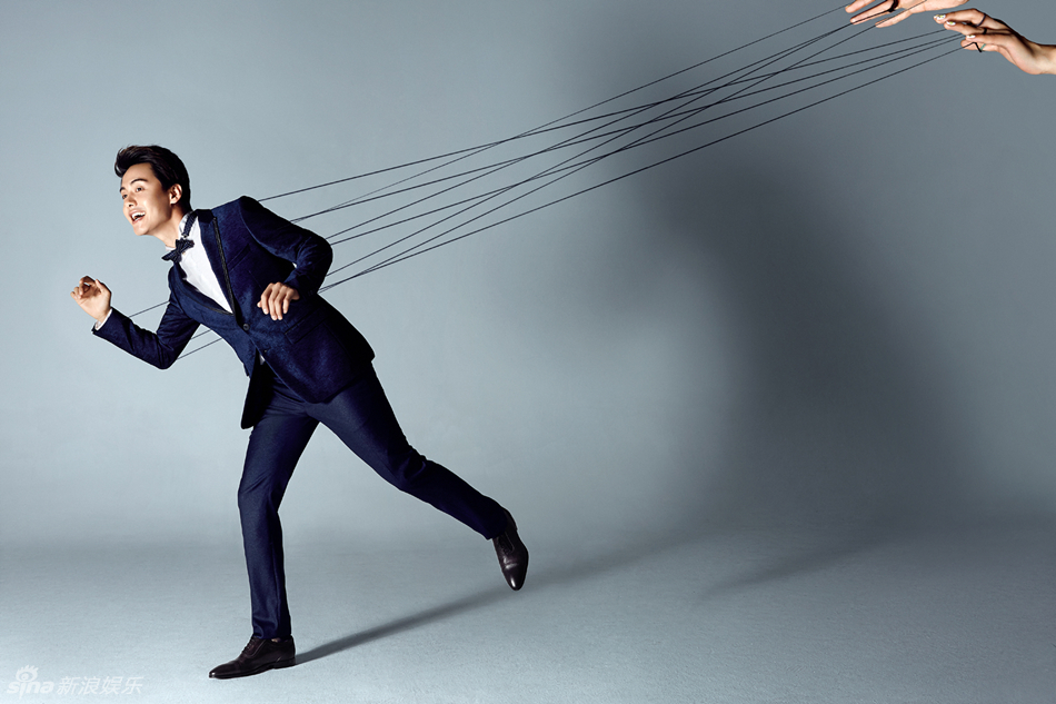 马天宇提线木偶造型