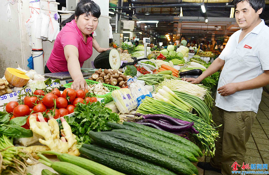 余姚蔬菜和肉类价格小幅提高