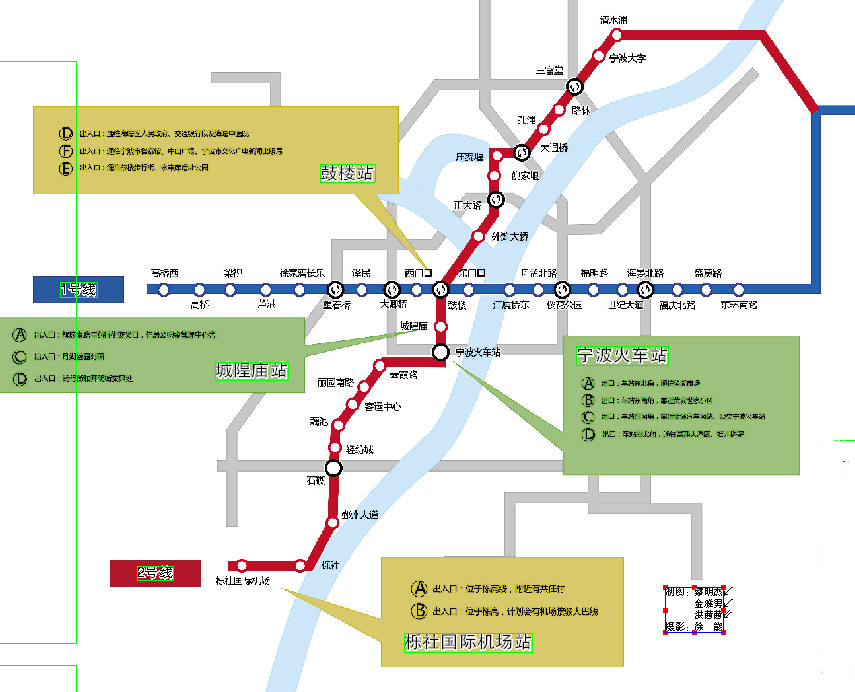 宁波轨道交通2号线一期最全使用攻略_中国宁