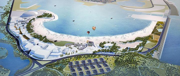 宁波滨海万人沙滩和宁波国际赛车场项目开工