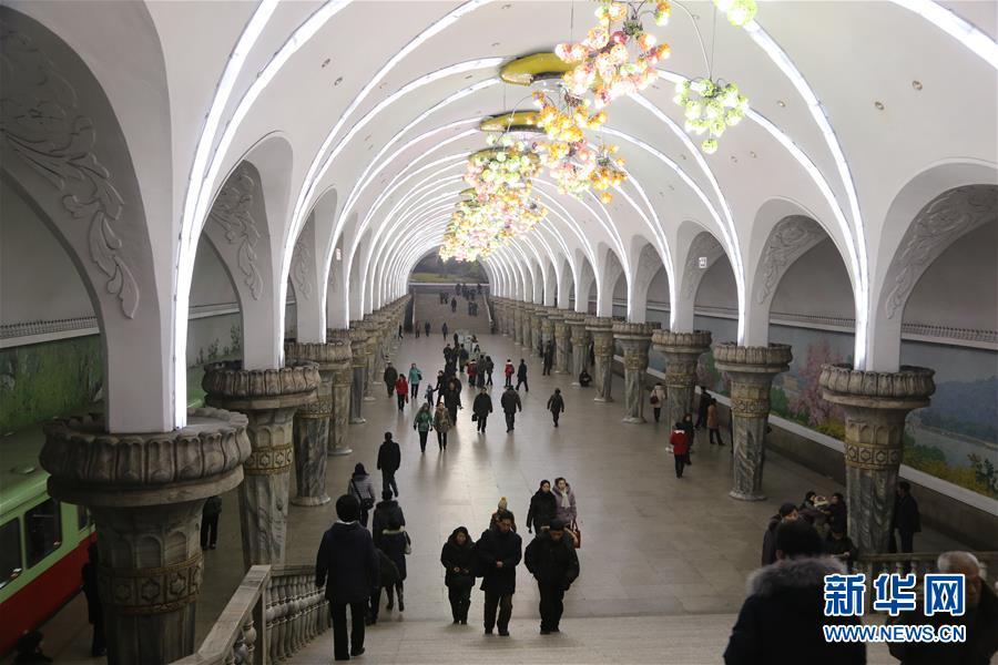 探访平壤新建造地铁列车_中国宁波网_首页精