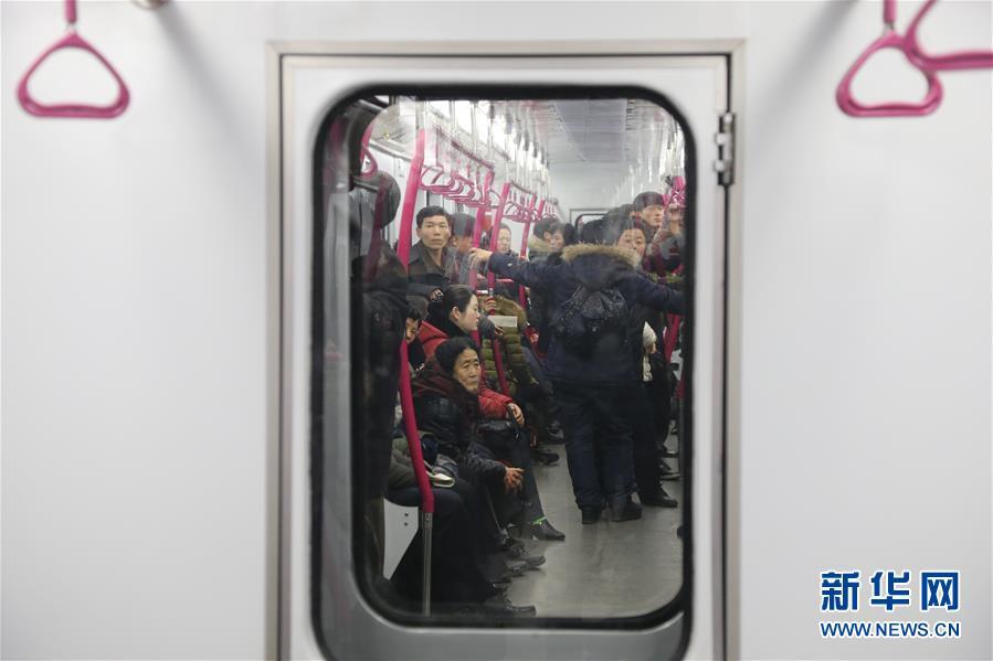 探访平壤新建造地铁列车_中国宁波网_首页精