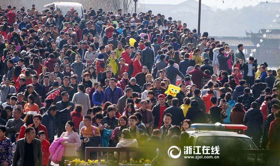 春节断桥 人气爆棚