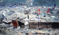 贵州苗寨大火烧毁60栋房屋