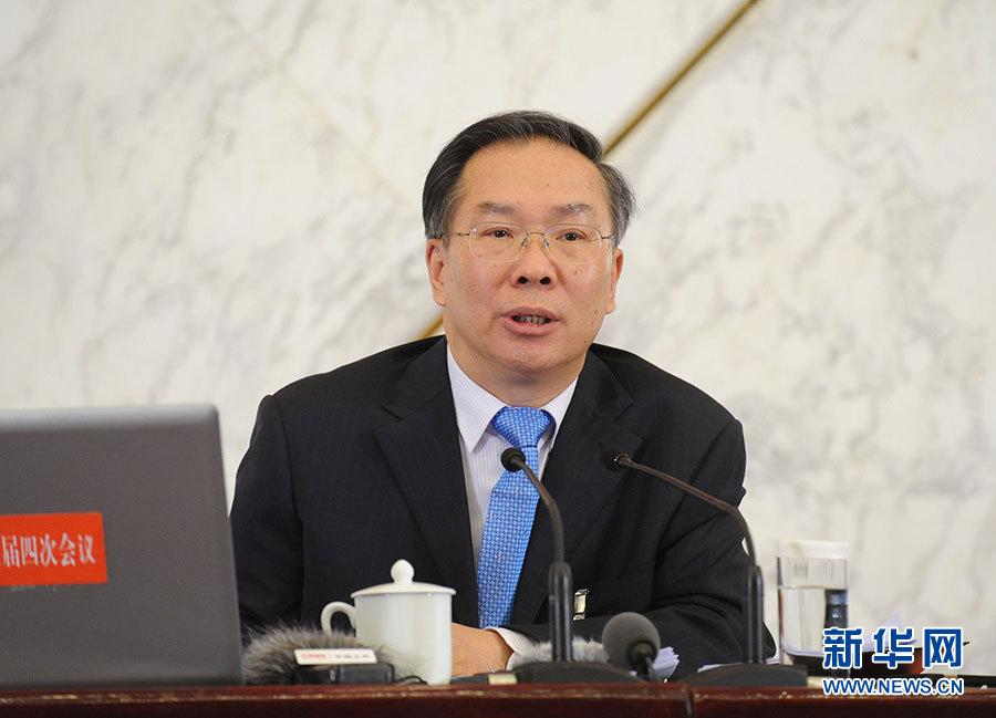 全国政协十二届四次会议新闻发布会 王国庆答记者问