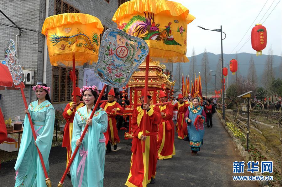 浙江宁海:十里红妆迎嫁妆_中国宁波网_首页