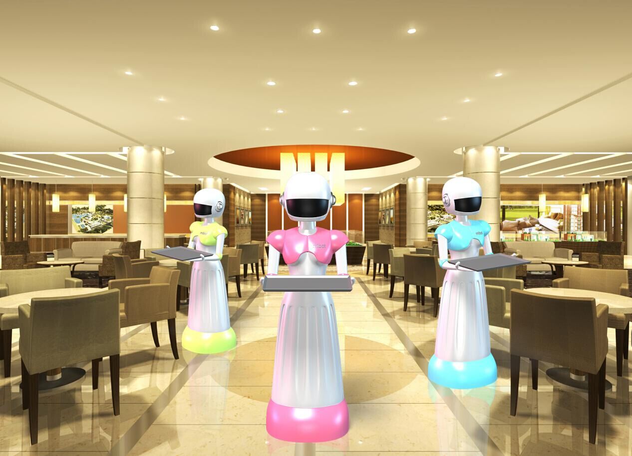 未来餐厅机器人