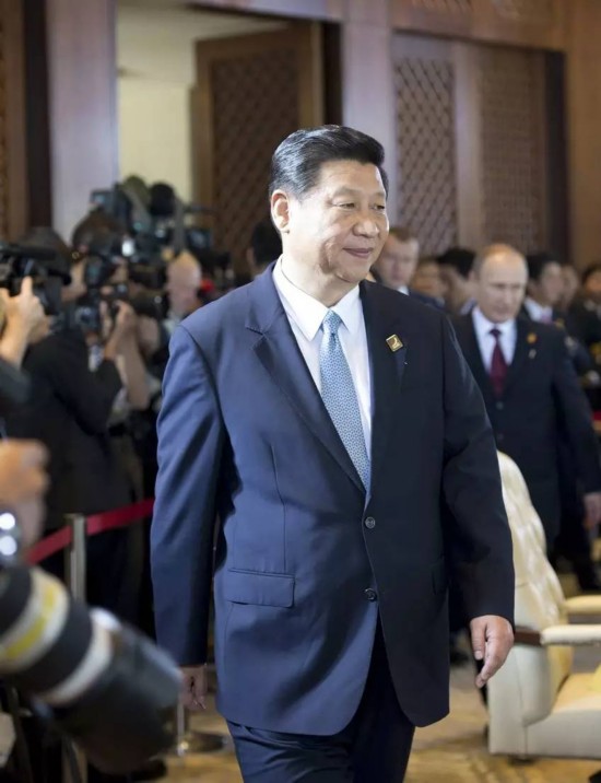 习近平：浩渺行无极，扬帆但信风