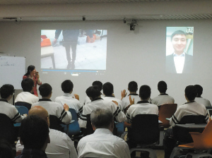 外地导师在线答疑 宁波市职教中心推出实景课