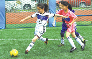 2016宁波市青少年校园足球联赛足球场落幕