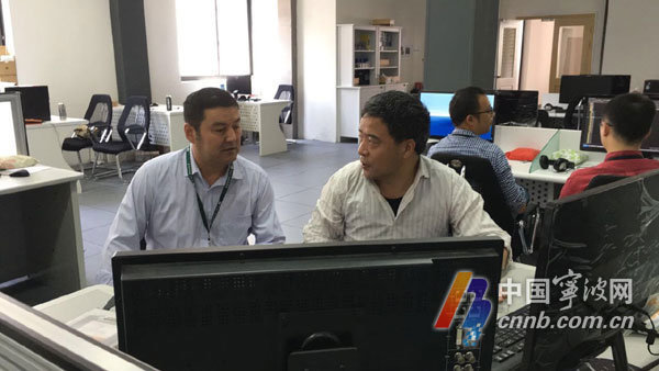 甬库两地电视台技术骨干互学互帮