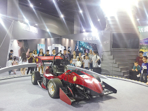 3D打印科技展:3D等比打印的F1赛车,快来围观