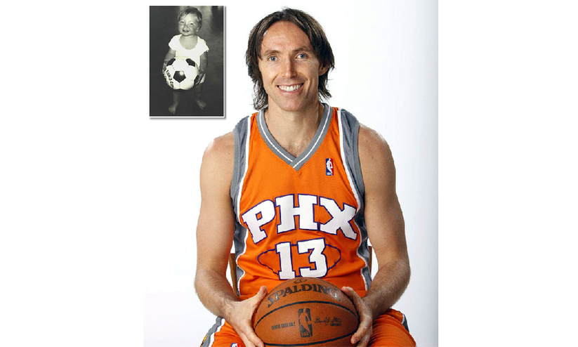 遇见小时候 NBA球星的童年照