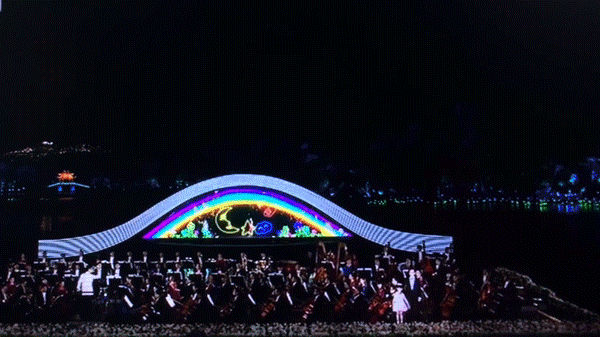 g20大型文艺演出《最忆是杭州》美轮美奂的镜头