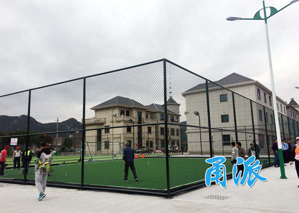 集资300万建篮球场、足球场、门球场…住在象