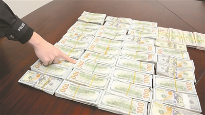 宁波海关查获一宗超额货币入境案 涉案金额近